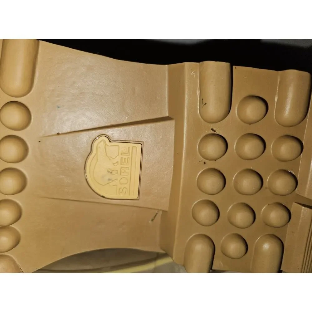 Sorel Caribou Boots Tan Mens Size 10